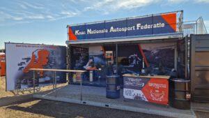 event container met tentoonstelling formule 1