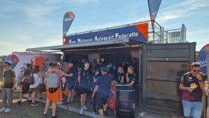 event container met tentoonstelling formule 1